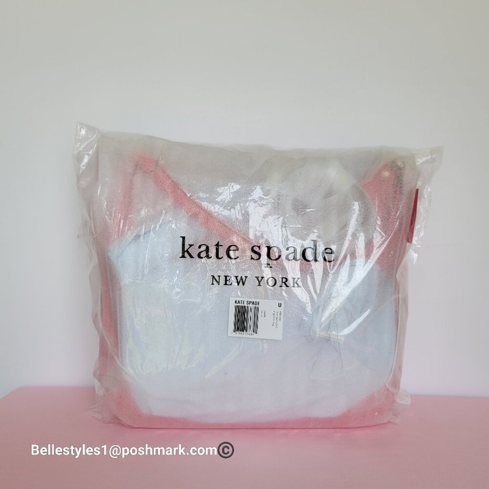 KATE SPADE Roulette Pebbled Leather Large Hobo Bag- Peach Melba color π$178.β - Picture 16 of 16
